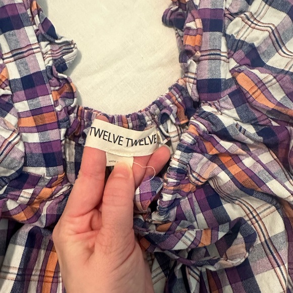 Anthropologie Plaid Top - Picture 3 of 3